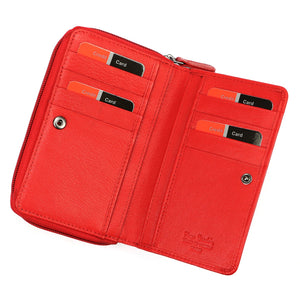 Pierre Cardin TILAK161 22036 raudona piniginė czerwony