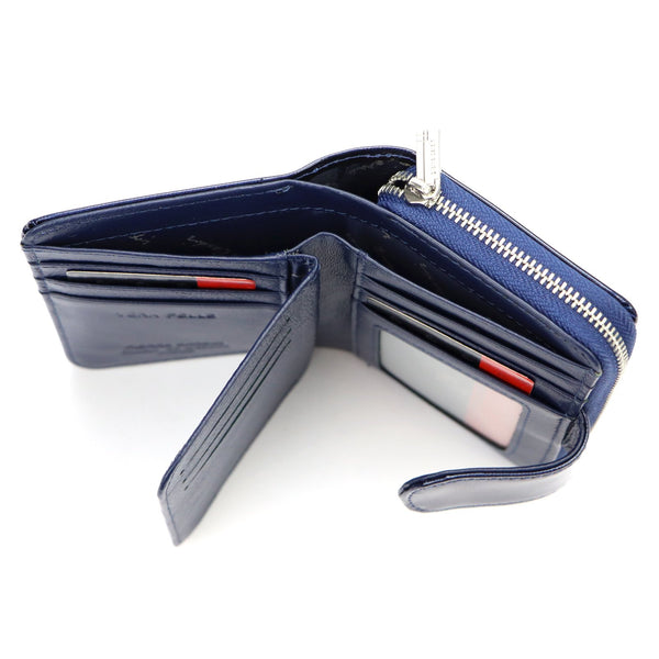 Pierre Cardin 05 LINE 115 mėlyna piniginė niebieski