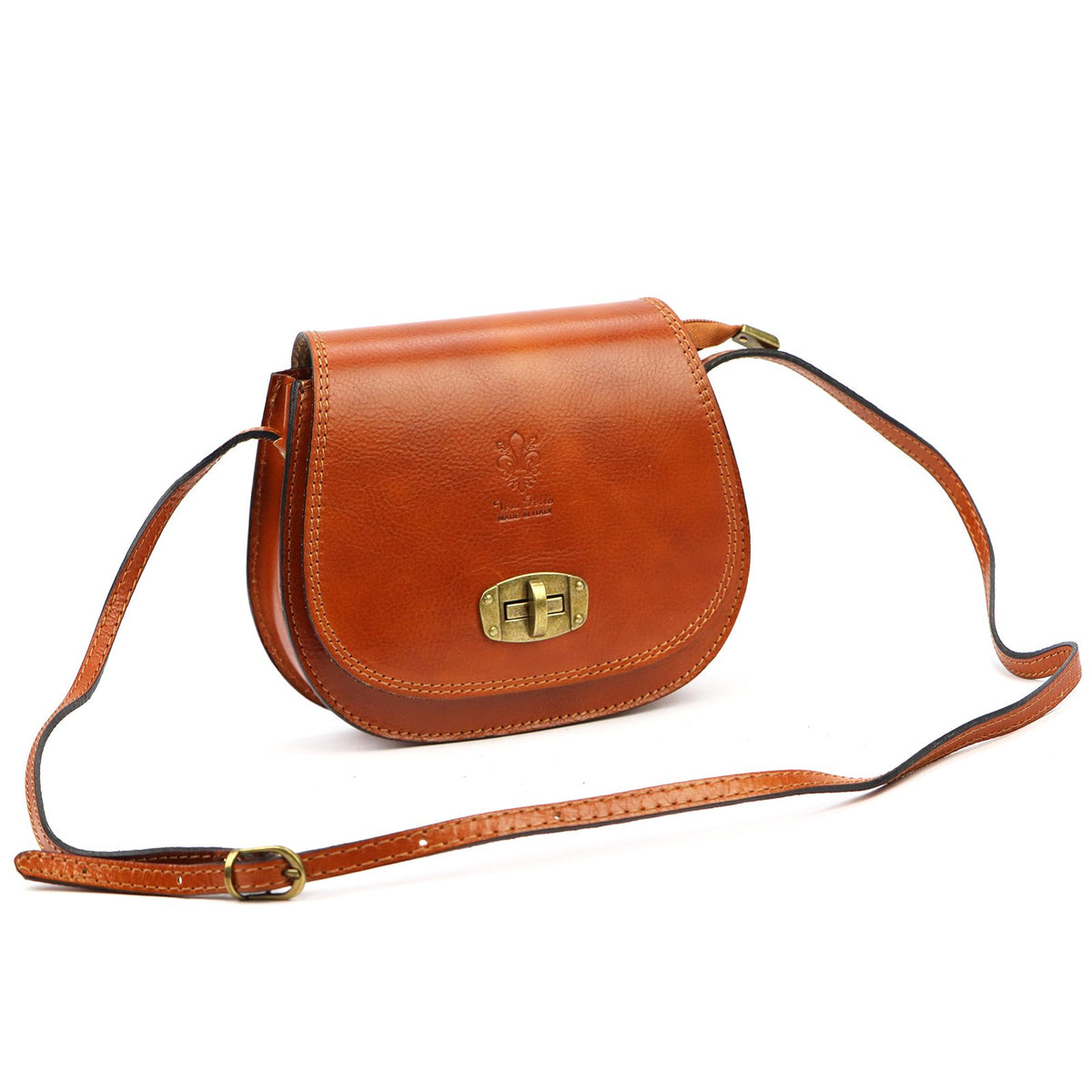 Odinė rankinė Gregorio 117 camel-2 camel-2