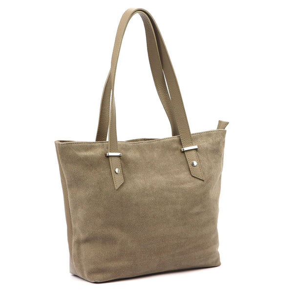 Luka 26-063 taupe natūralios odos rankinė taupe