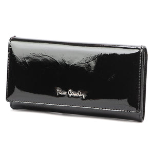 Pierre Cardin 02 LEAF 114 juoda piniginė czarny