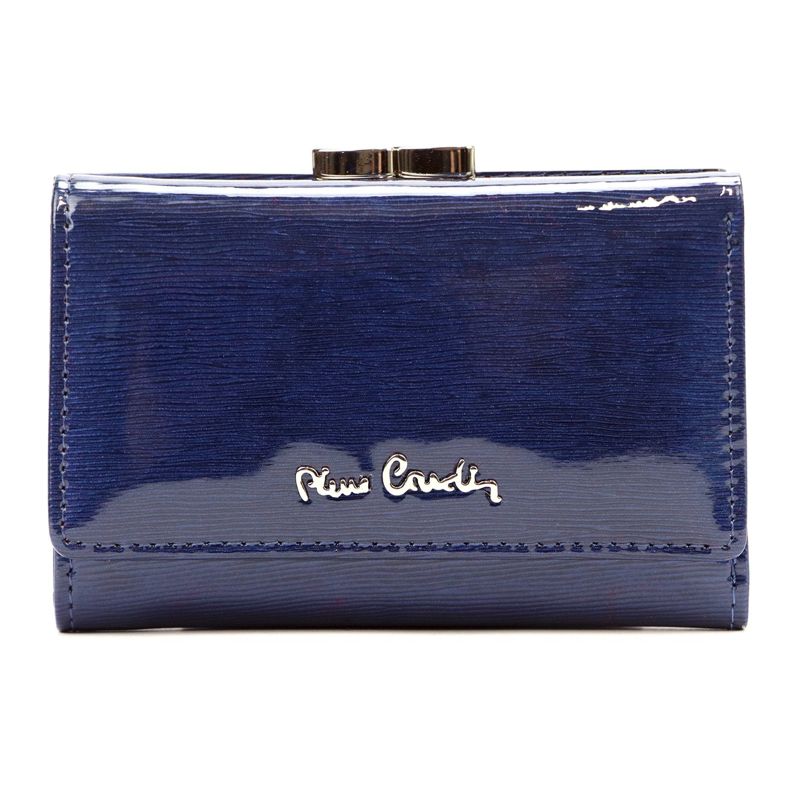 Pierre Cardin 05 LINE 117 mėlyna odinė piniginė niebieski