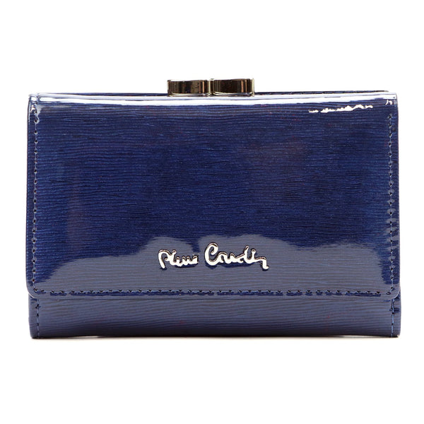 Pierre Cardin 05 LINE 117 mėlyna odinė piniginė niebieski