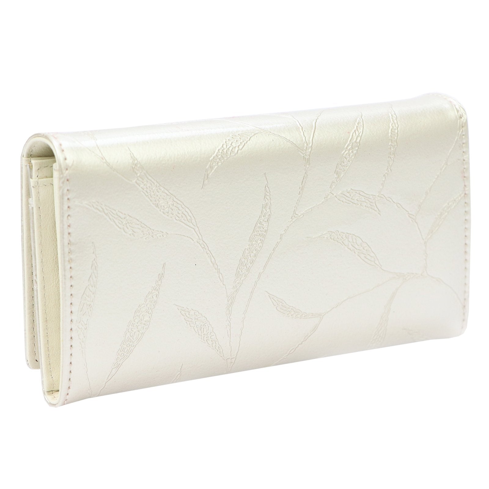 Pierre Cardin 02 LEAF 114 kreminė piniginė cream