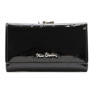 Pierre Cardin 02 LEAF 108 juoda piniginė czarny