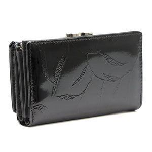 Pierre Cardin 02 LEAF 108 juoda piniginė czarny