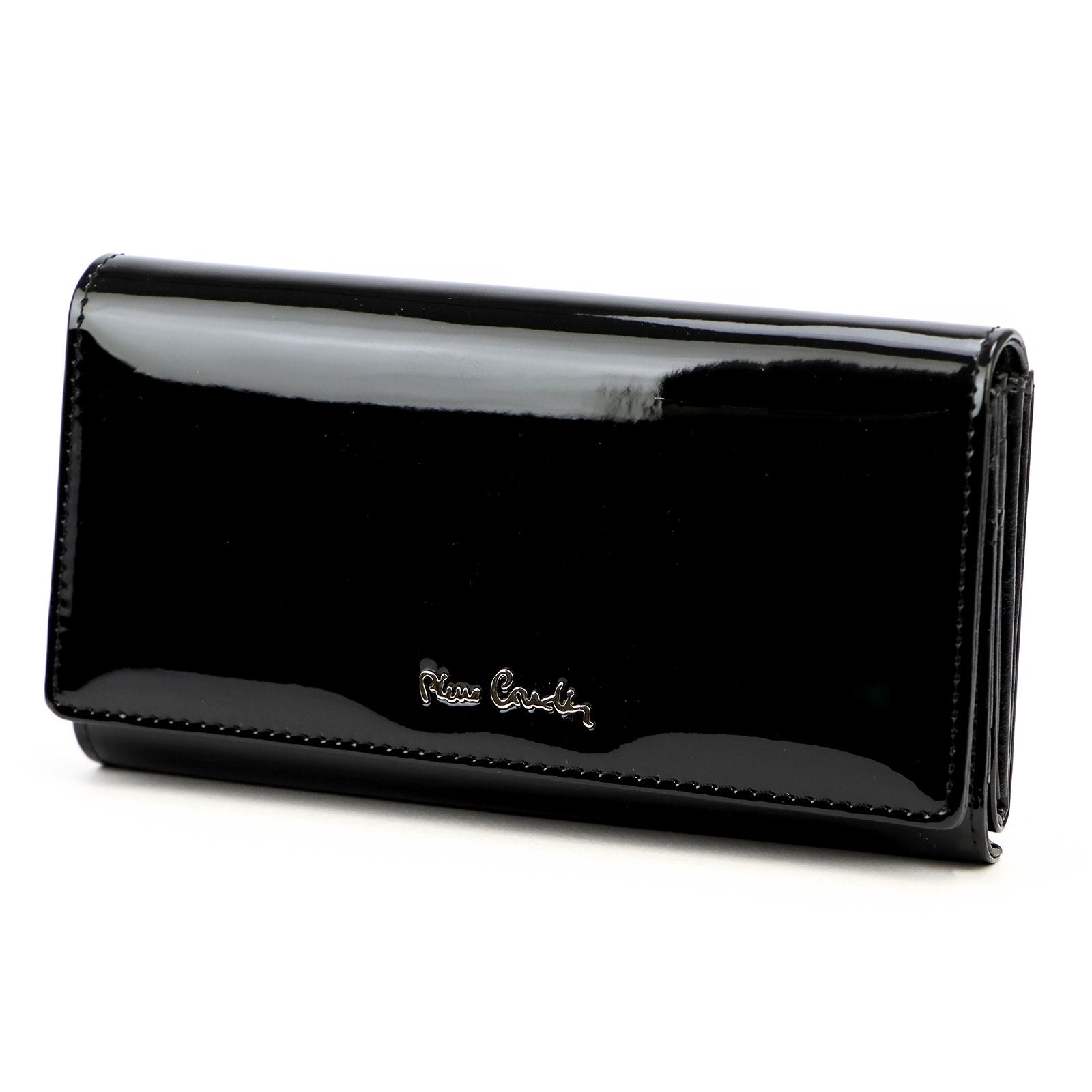 Pierre Cardin 07 SHINY 102 juoda piniginė czarny