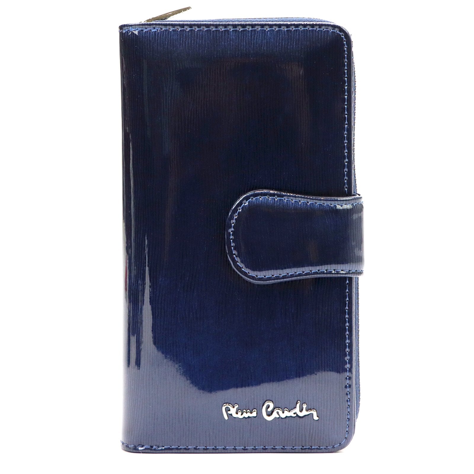 Pierre Cardin 05 LINE 116 mėlyna odinė piniginė niebieski