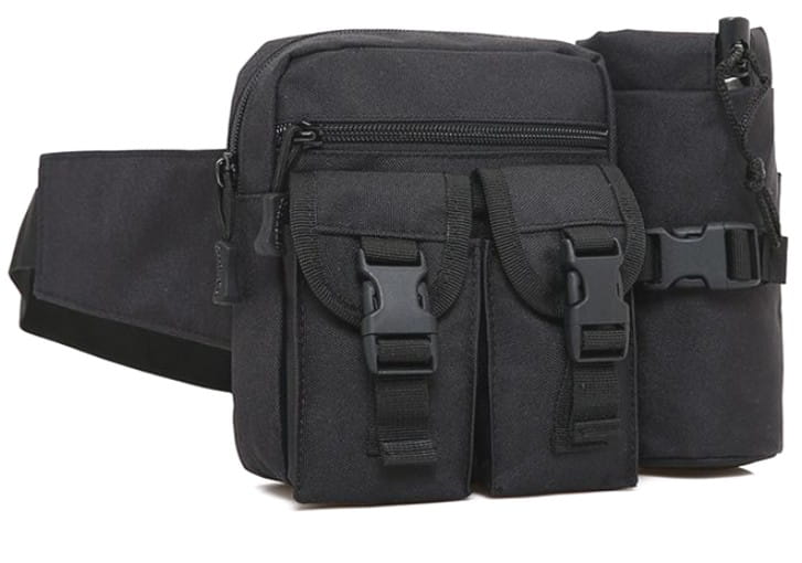 Jostas soma, vīriešu soma T92, melna R308