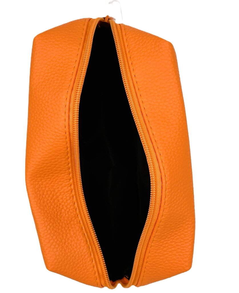 Ceļojumu kosmētikas somiņa, 22 x 10,5 x 9 cm, oranža 