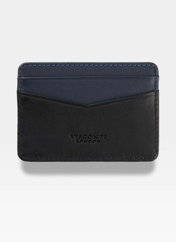 Vīriešu karšu maciņš Visconti L40, melns S1051