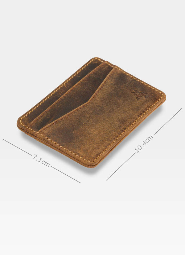 Vīriešu karšu maciņš Visconti L40, brūns S1050