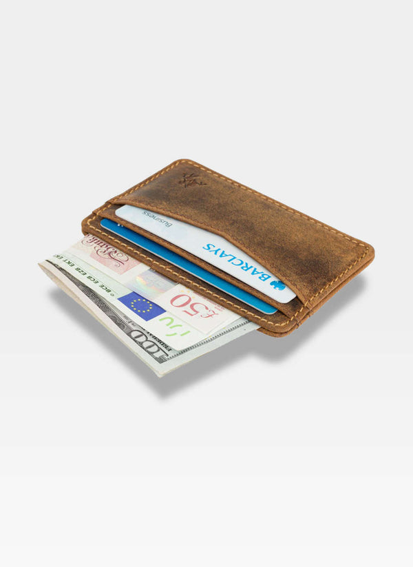 Vīriešu karšu maciņš Visconti L40, brūns S1050