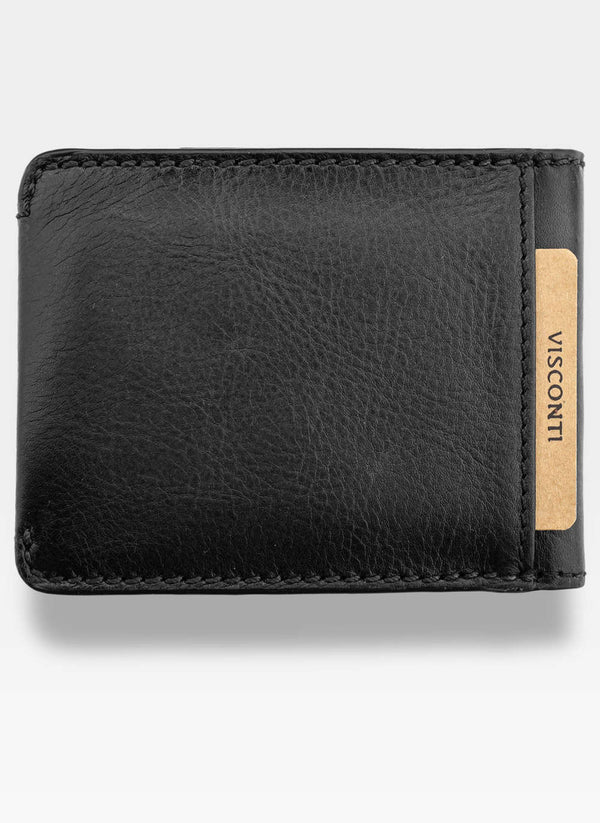 Vīriešu karšu maciņš Visconti MT-90, tumši pelēks S1048