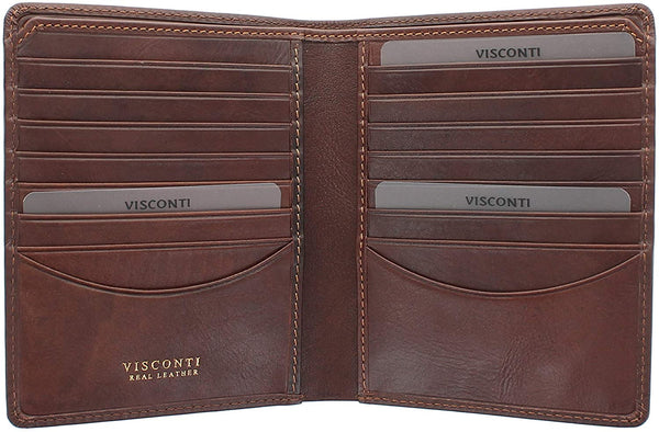 Vīriešu karšu maciņš Visconti TSC49 Tan S1043