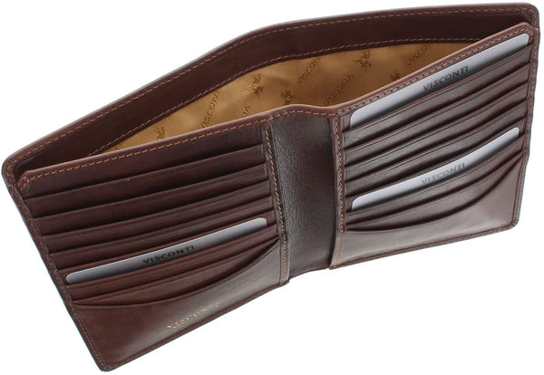 Vīriešu karšu maciņš Visconti TSC49 Tan S1043