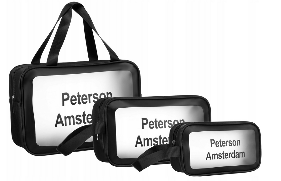 Kosmētikas komplekts Peterson L3, melns
