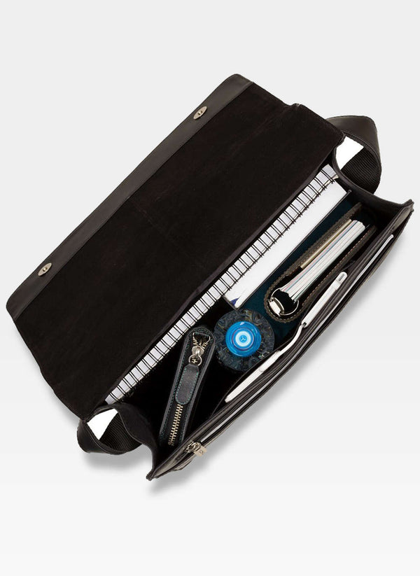 Vīriešu soma Visconti, melna R295