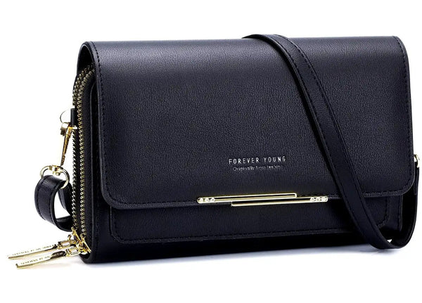 Maza sieviešu rokassomiņa A54, melna R844