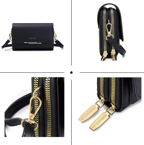 Maza sieviešu rokassomiņa A54, melna R844