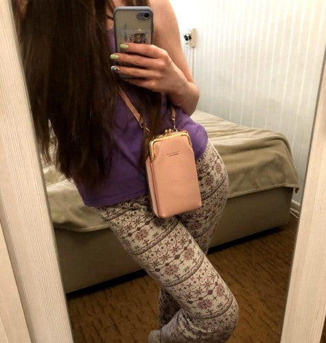 Maza sieviešu rokassomiņa N27 rozā R820