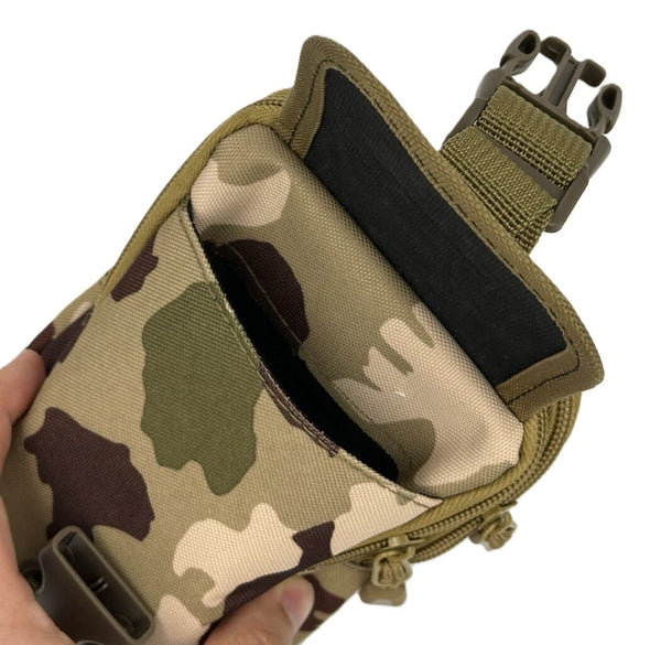 Maza taktiskā soma, vīriešu rokassoma Camo L1