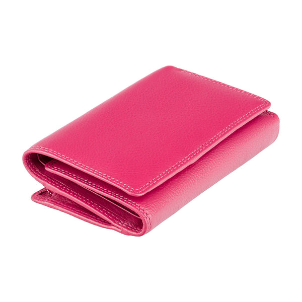 Sieviešu ādas maks Visconti HT32 Fuscia, rozā D1860