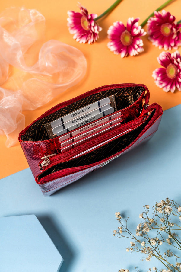 Sieviešu maks Lorenti R4, sarkans D1745