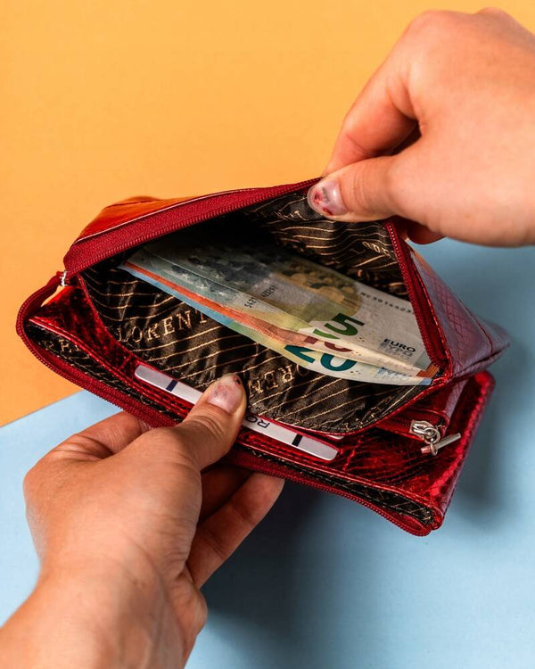 Sieviešu maks Lorenti R4, sarkans D1745