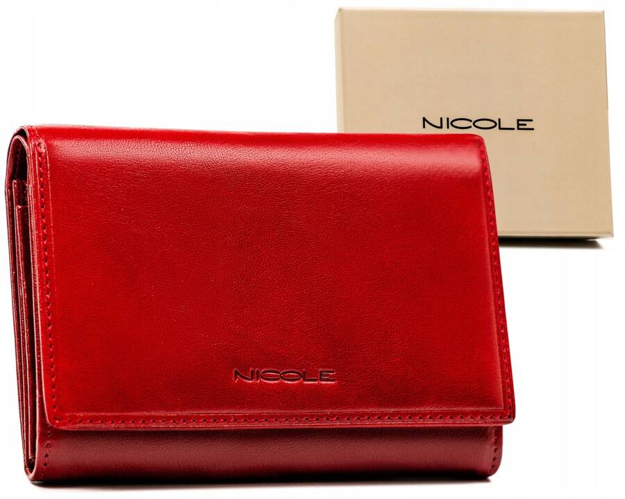 Sieviešu maks Nicole R18, sarkans D1737