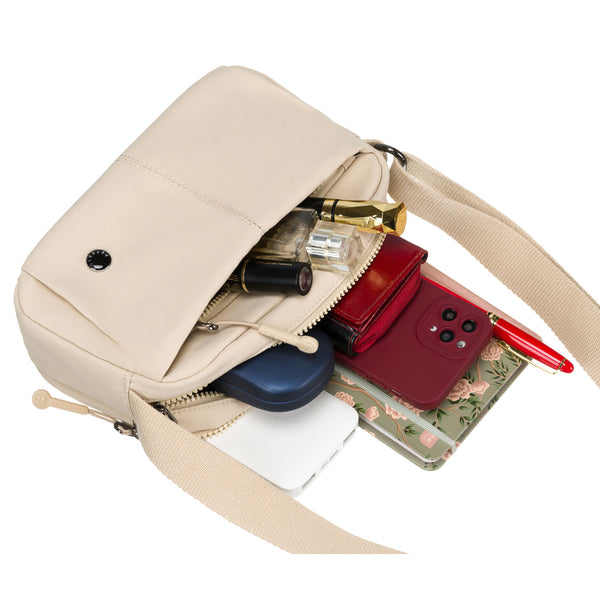 Sieviešu rokassoma, bēša, regulējama siksniņa R475