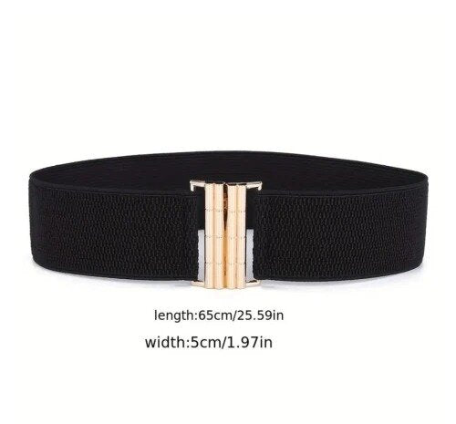 Sieviešu josta A8 melna