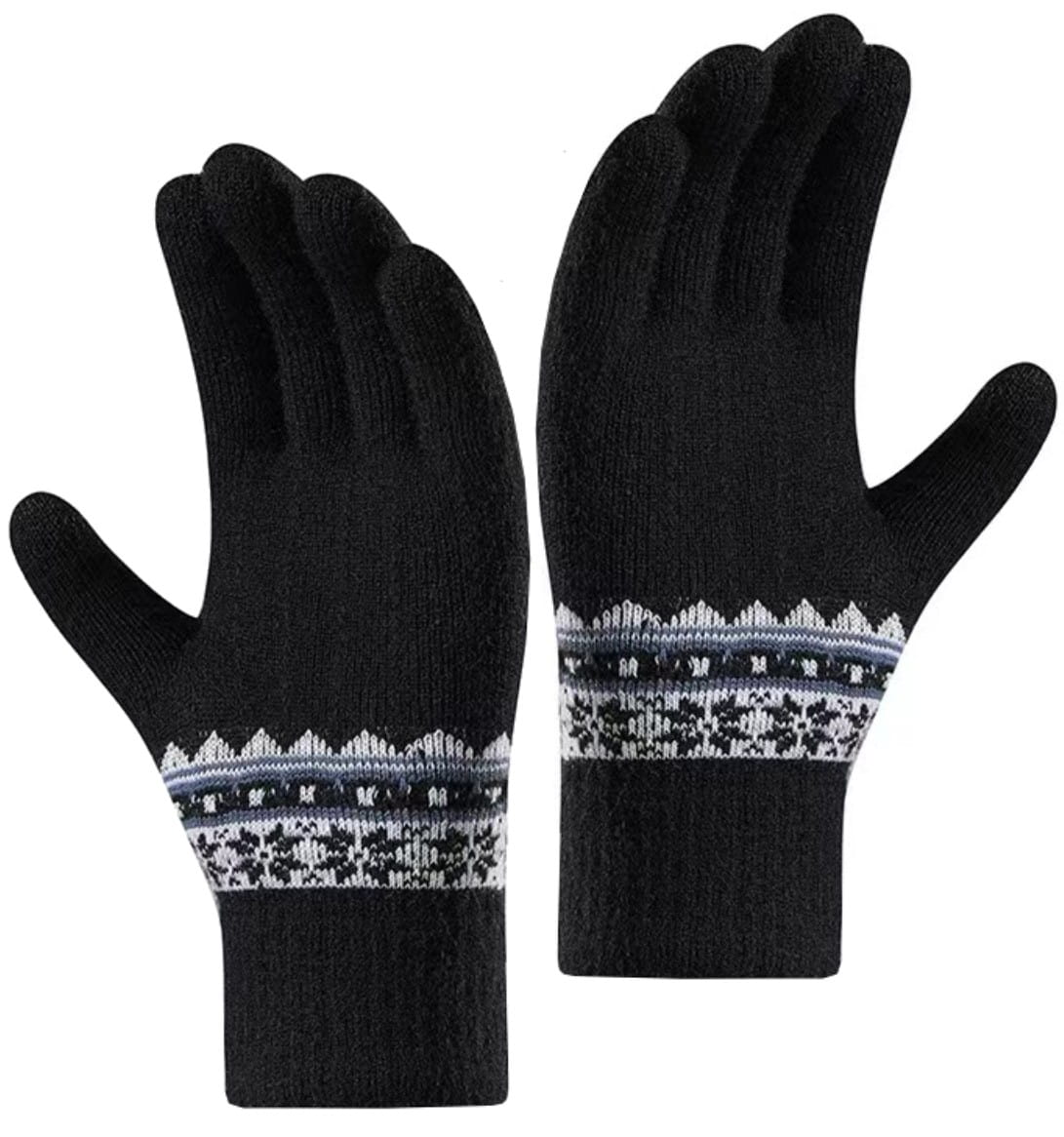 Sieviešu ziemas cimdi K78, melni