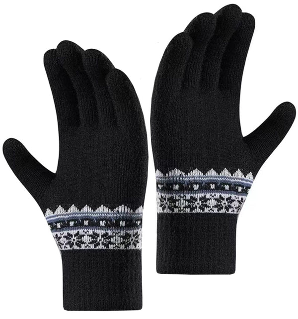 Sieviešu ziemas cimdi K78, melni