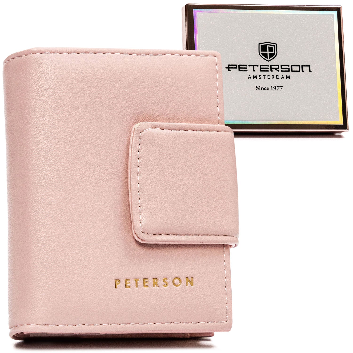Īstas ādas sieviešu maks Peterson L112 D1603