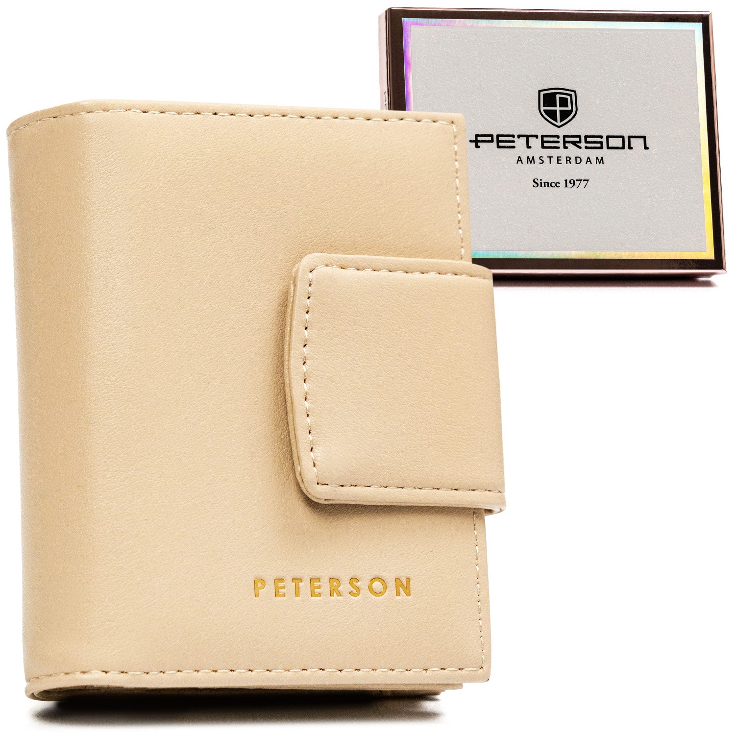 Īstas ādas sieviešu maks Peterson L115 D1600