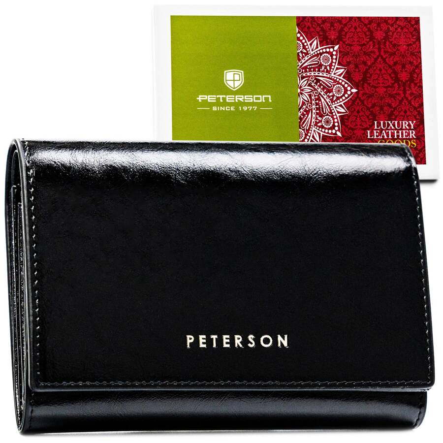 Īstas ādas sieviešu maks Peterson L175 D1534