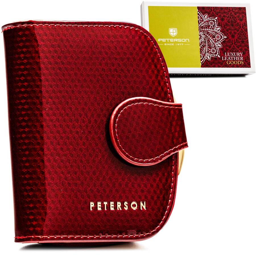 Īstas ādas sieviešu maks Peterson L192 D1515