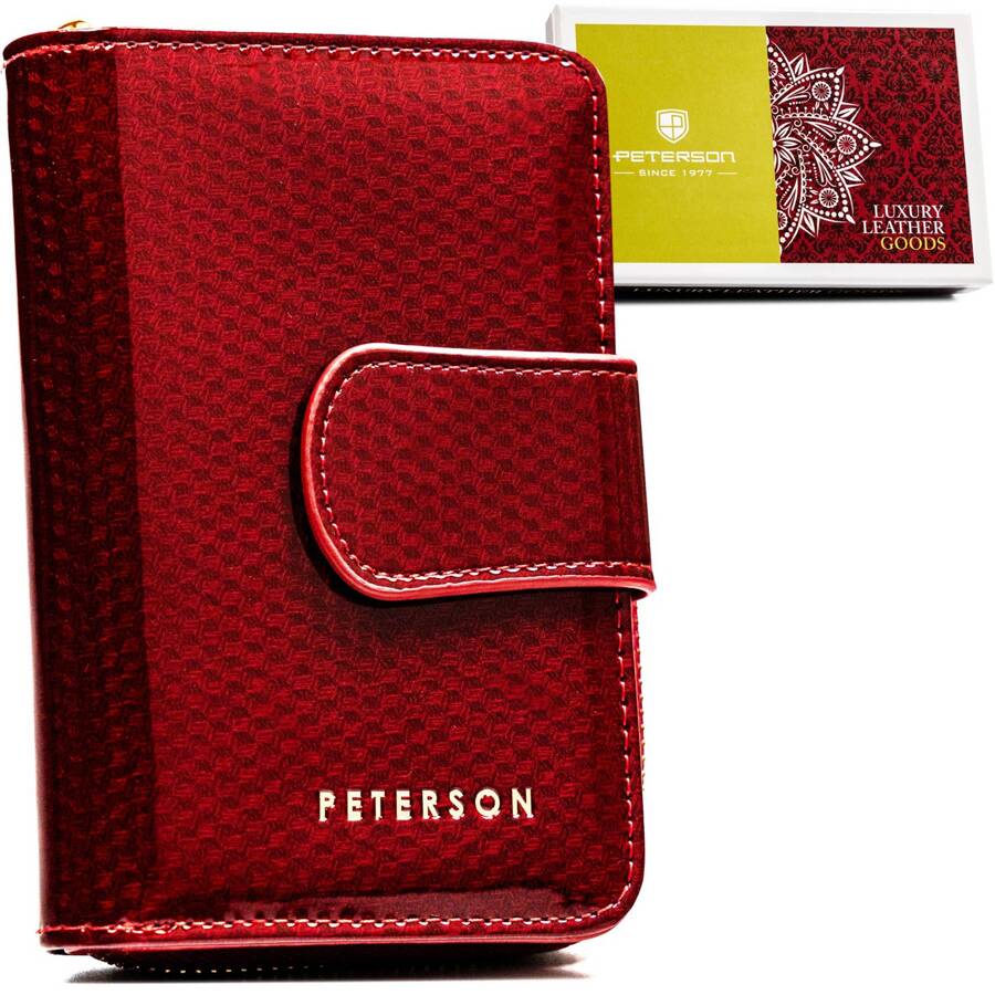 Īstas ādas sieviešu maks Peterson L194 D1513