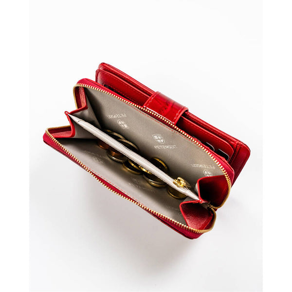 Īstas ādas sieviešu maks Peterson L222 D1481