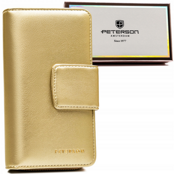 Īstas ādas sieviešu maks Peterson L80 D1367