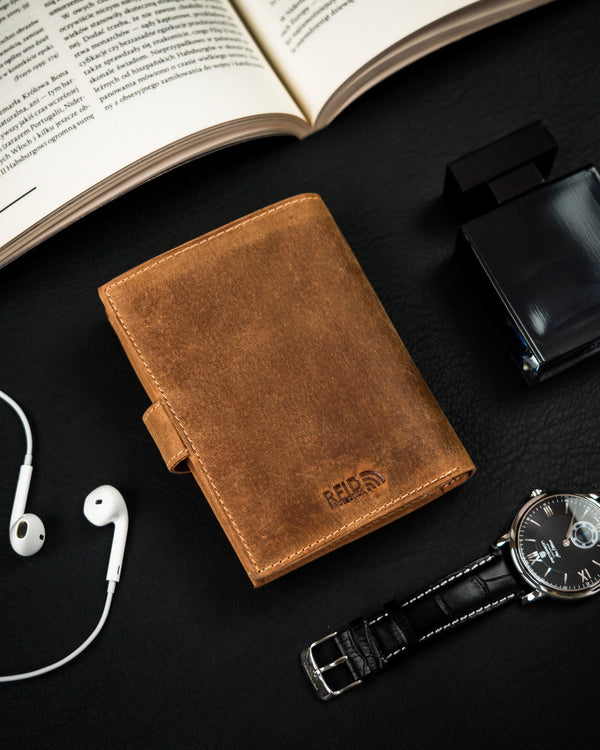 Īstas ādas vīriešu maks Peterson PT136 S989