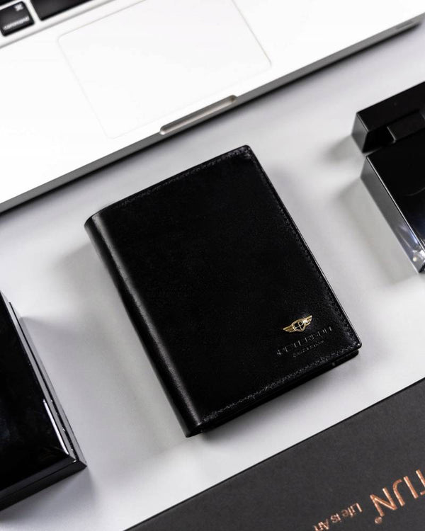 Īstas ādas vīriešu maks Peterson PT181 S939