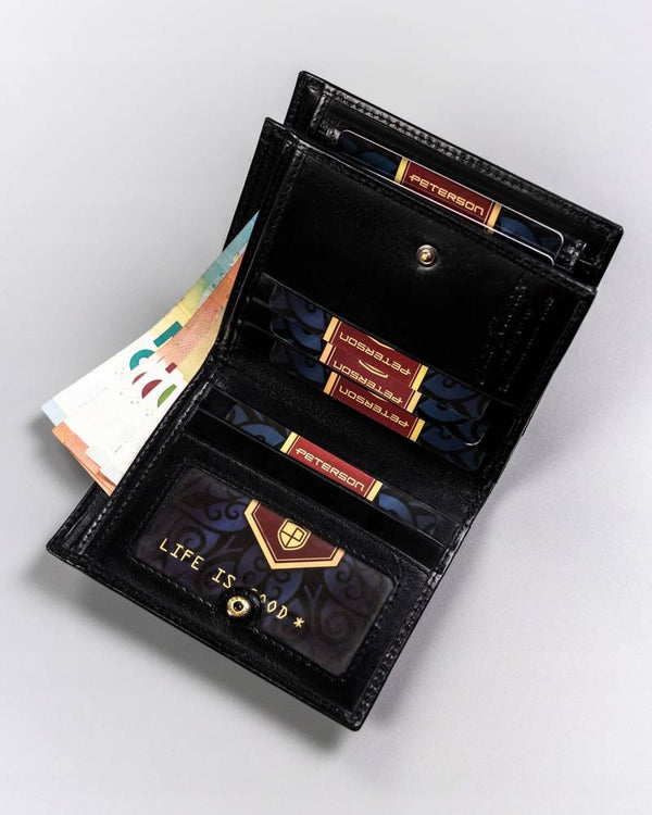 Īstas ādas vīriešu maks Peterson PT181 S939