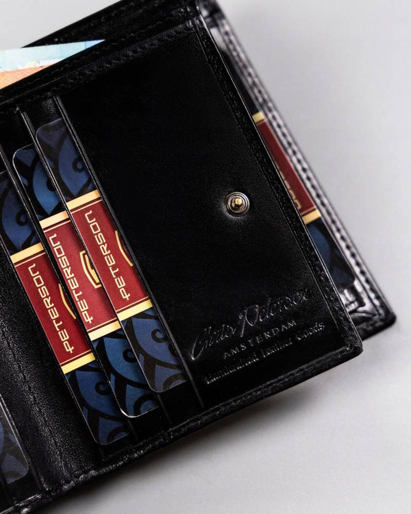 Īstas ādas vīriešu maks Peterson PT181 S939