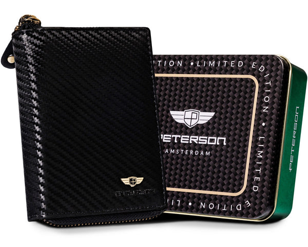 Īstas ādas vīriešu maks Peterson PT238 S876