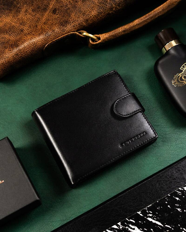 Īstas ādas vīriešu maks Peterson PT261 S850