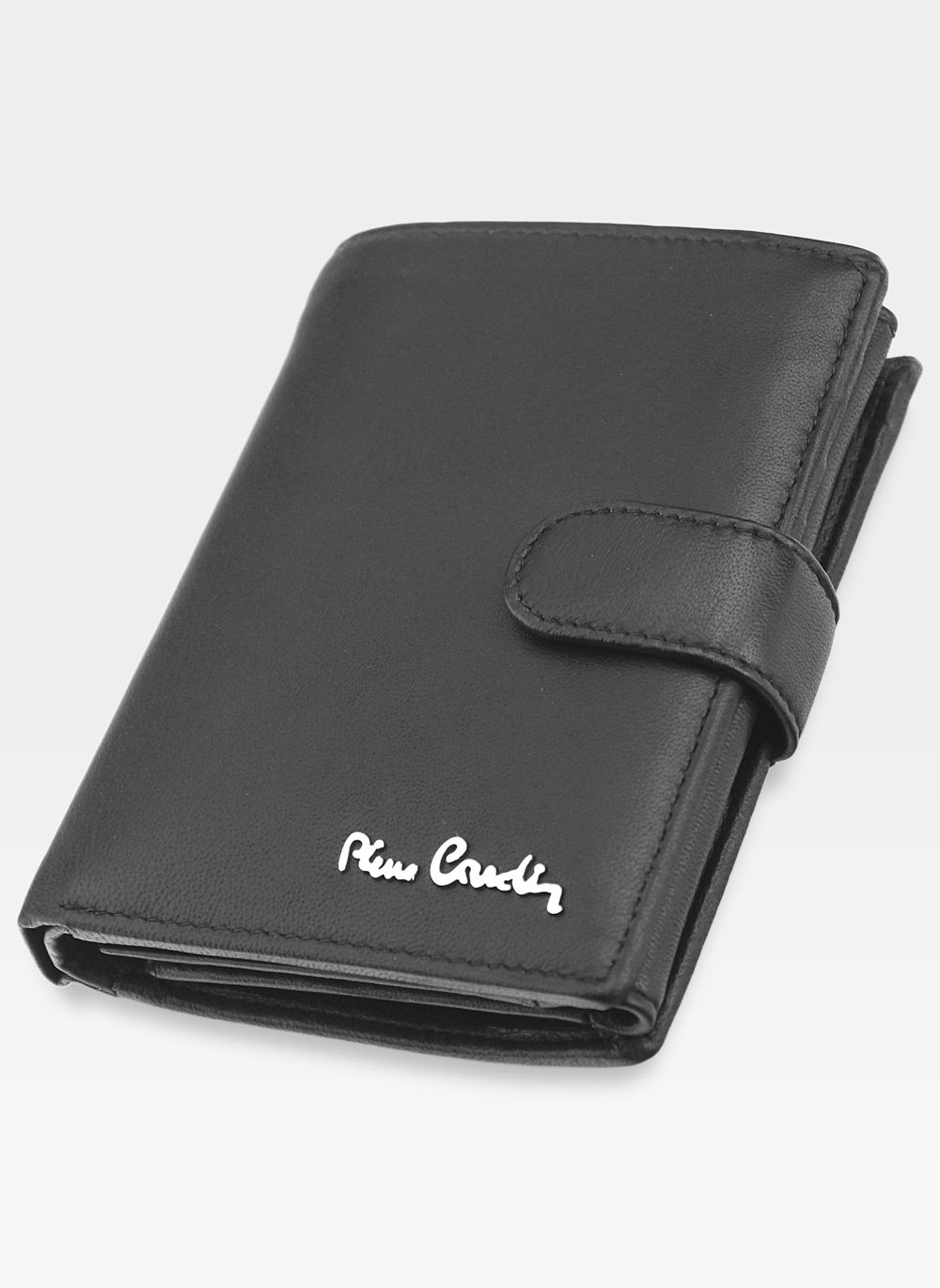 Īstas ādas vīriešu maks Pierre Cardin Tilak09 326A, melns S710
