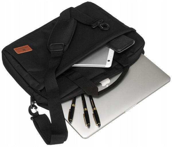 Klēpjdatora soma V3, melna