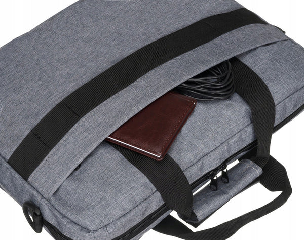 Klēpjdatora soma V4, pelēka
